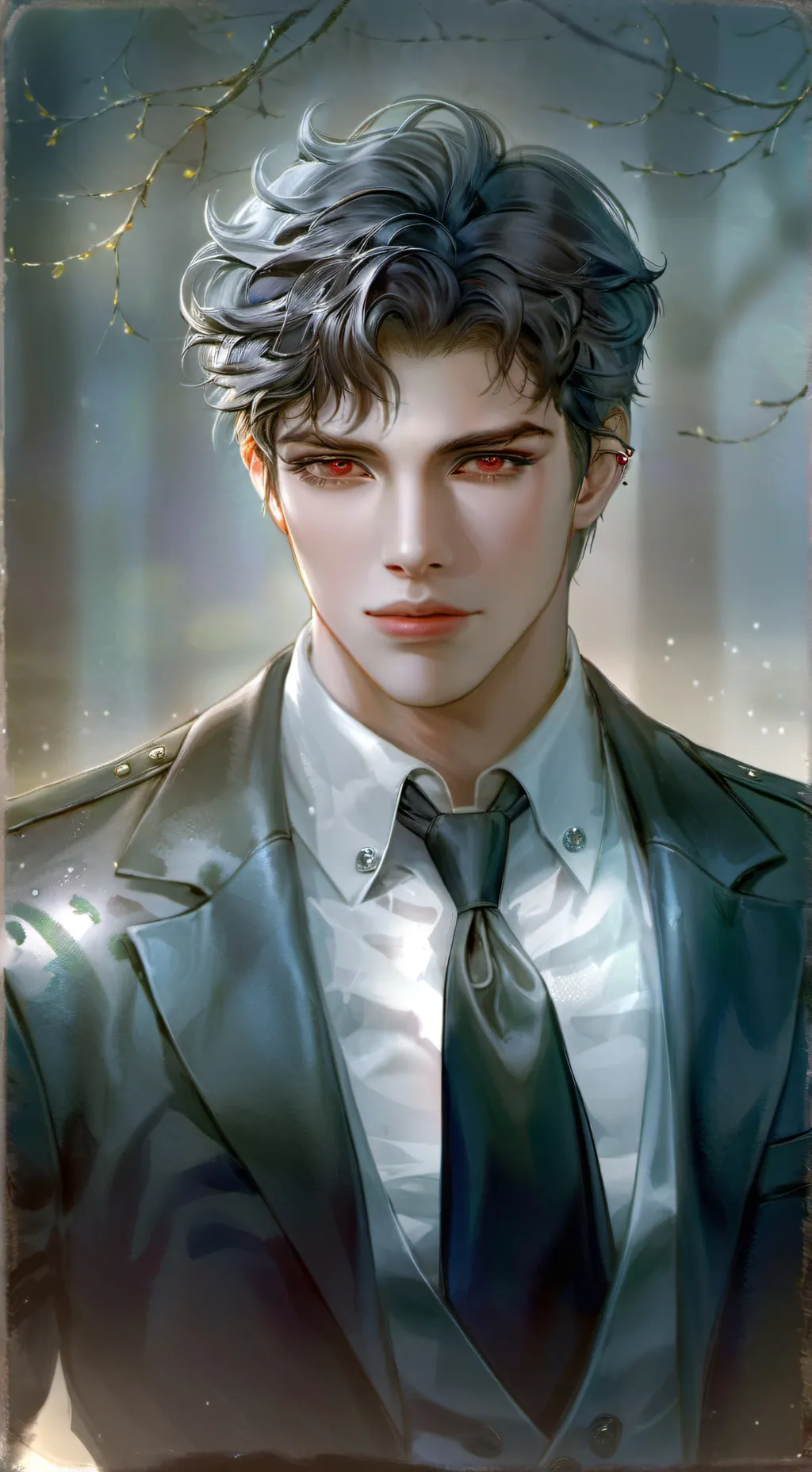 ai character: Cavin 👔 background