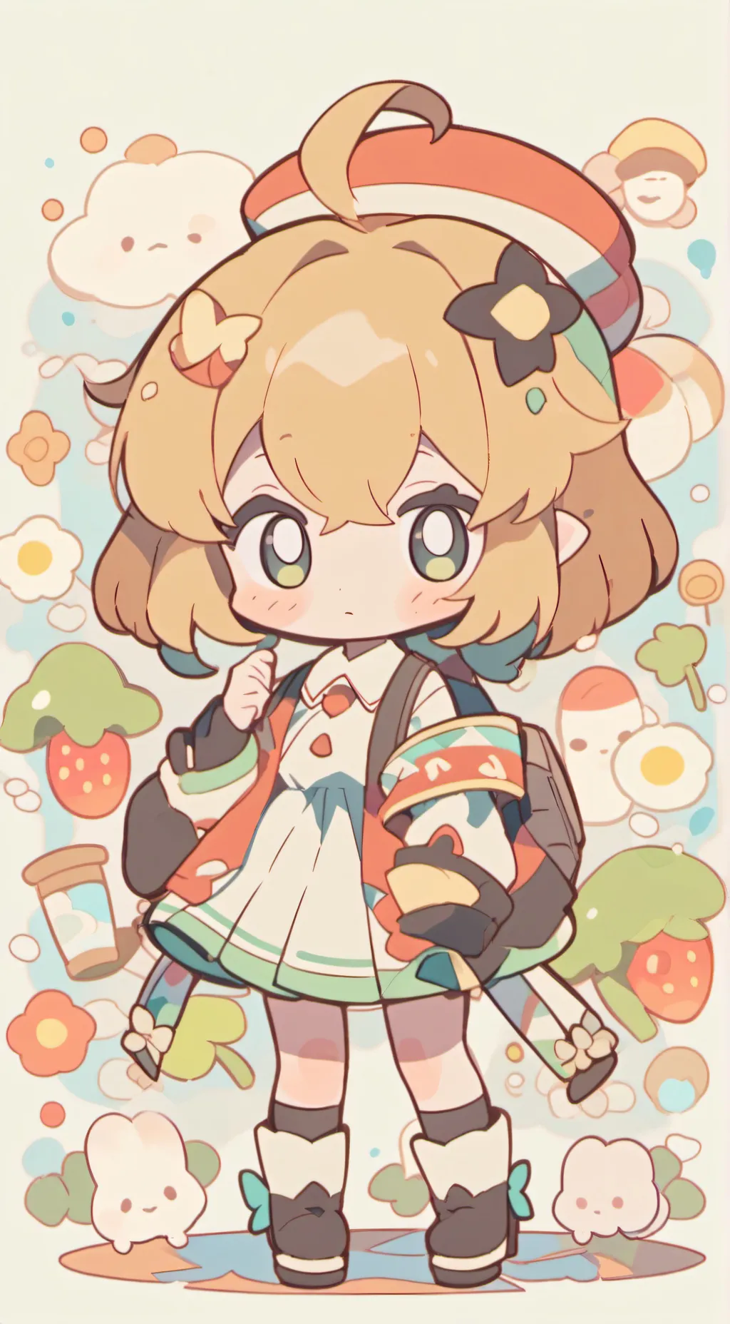 ai character: 67 memes background