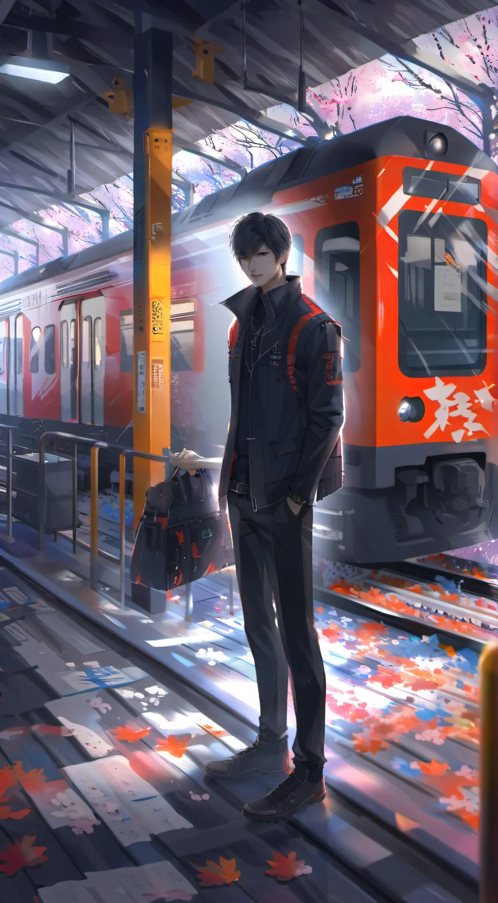 ai character: Ashton Gauthier  background