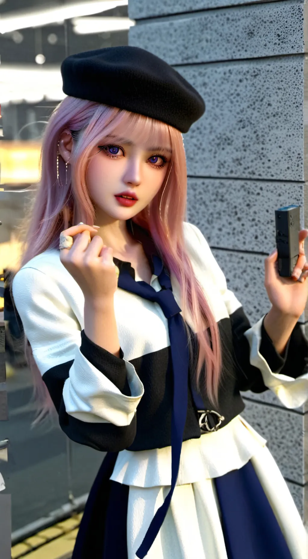 ai character: Надя  background