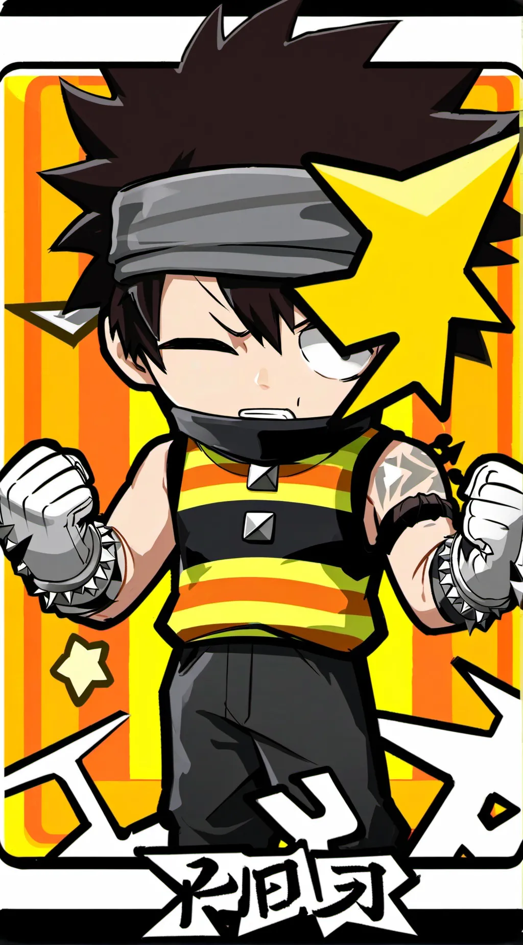 ai character: mini world background