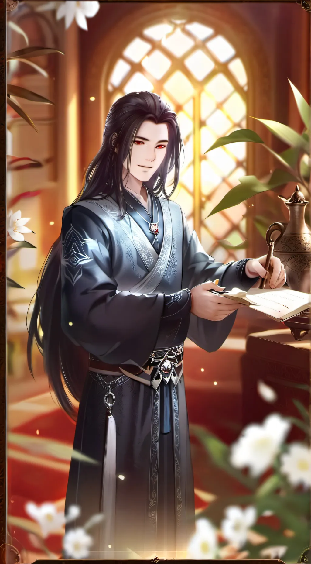 ai character: Sora background