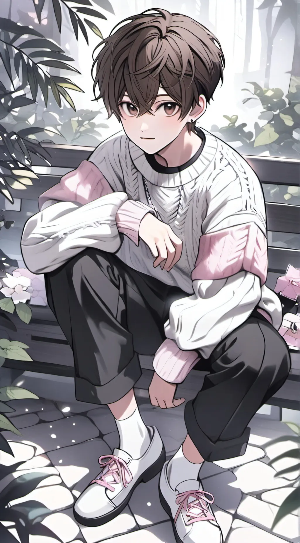 ai character: Damien background