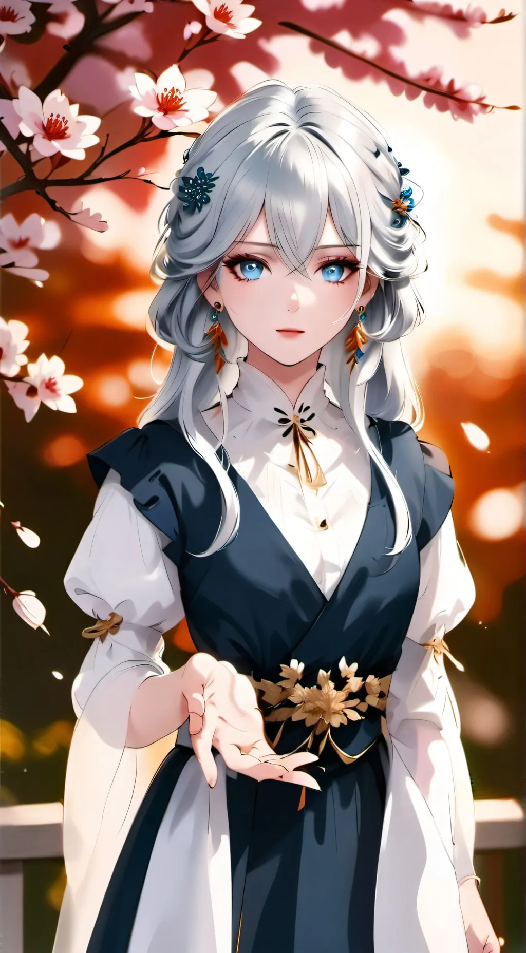 ai character: Yumi Sakurai background