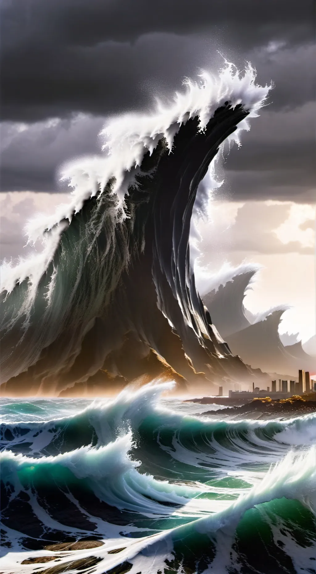 ai character: Tsunami background