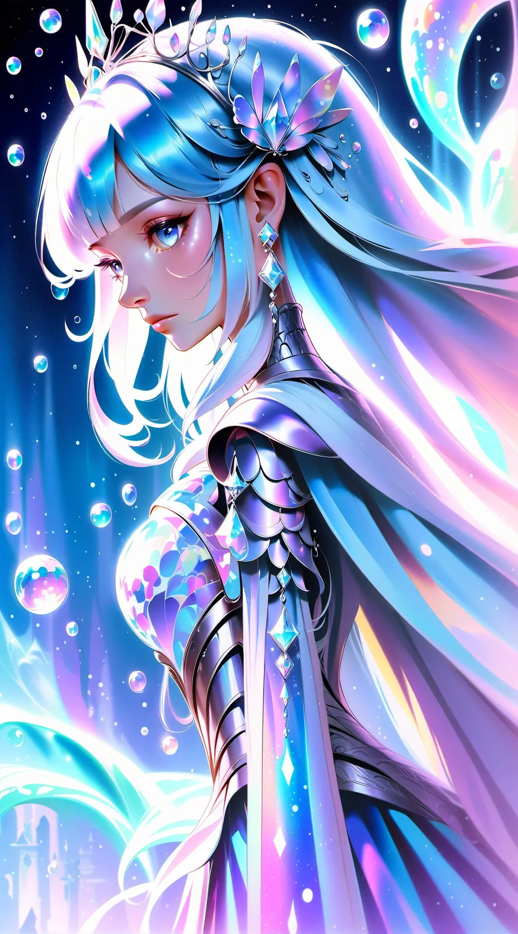 ai character: Mario galaxy movie background