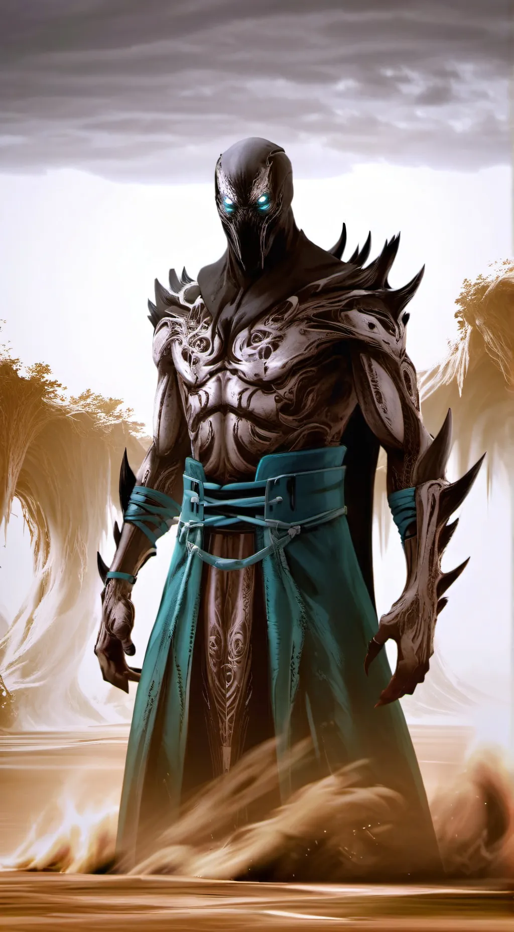 ai character: Dinosaurio 🦕  background