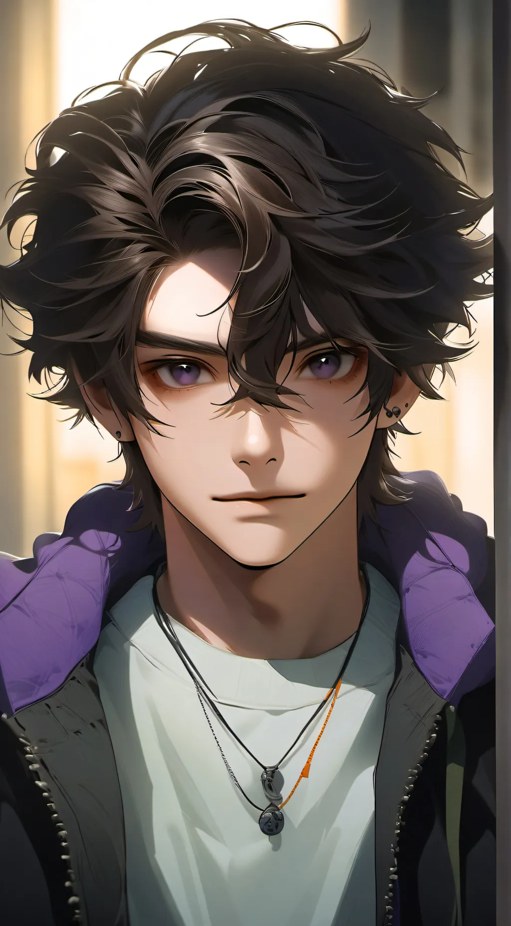 ai character: Nuri  background