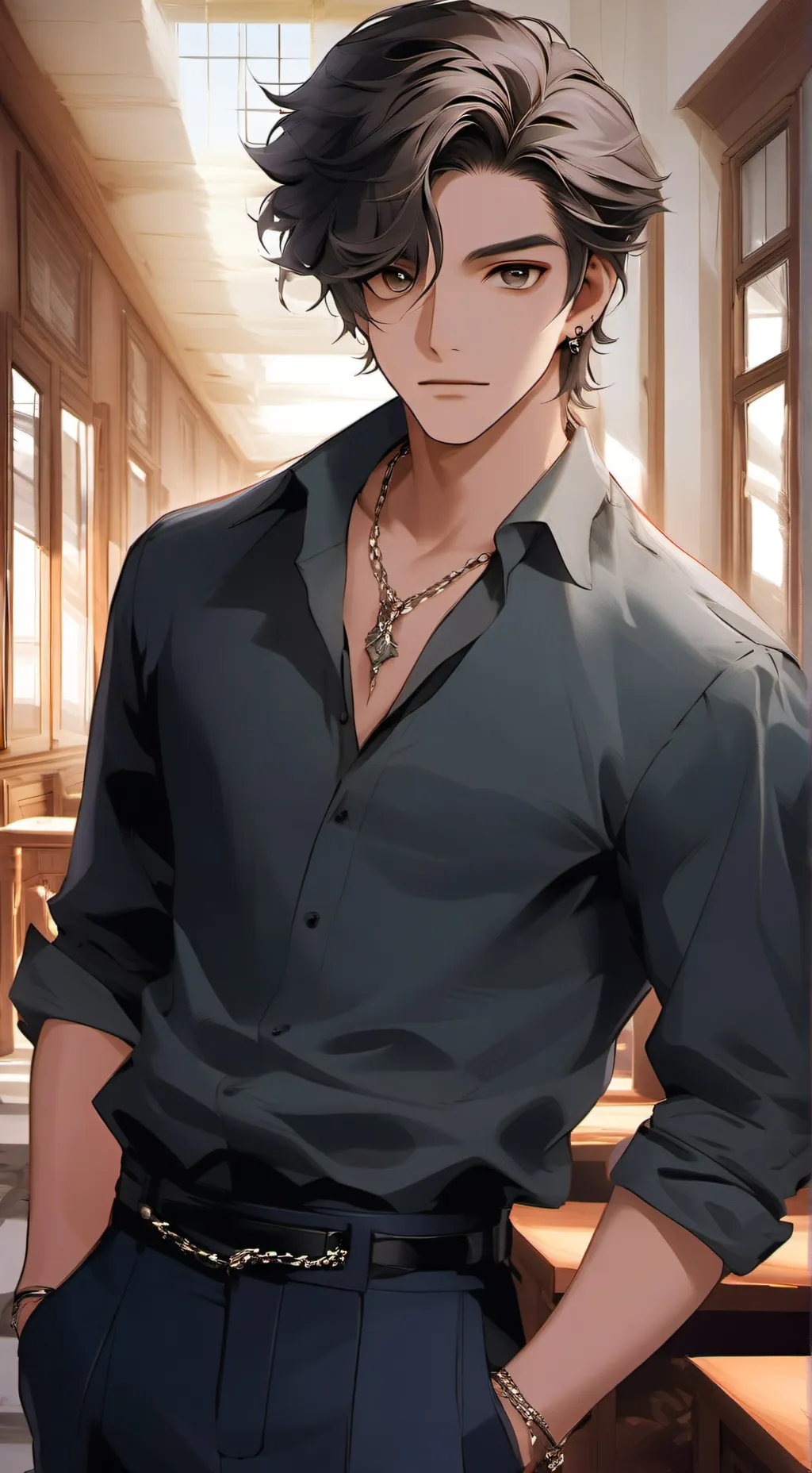 ai character: '_'!? background