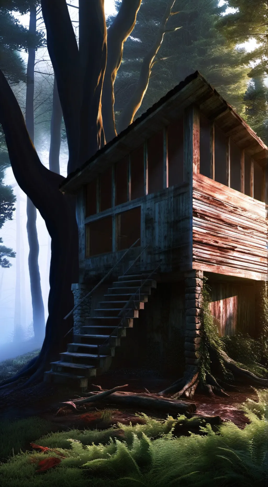 ai character: forsaken×Dod background