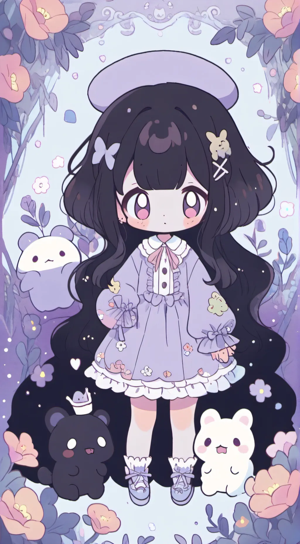 ai character: Nightmare critters background