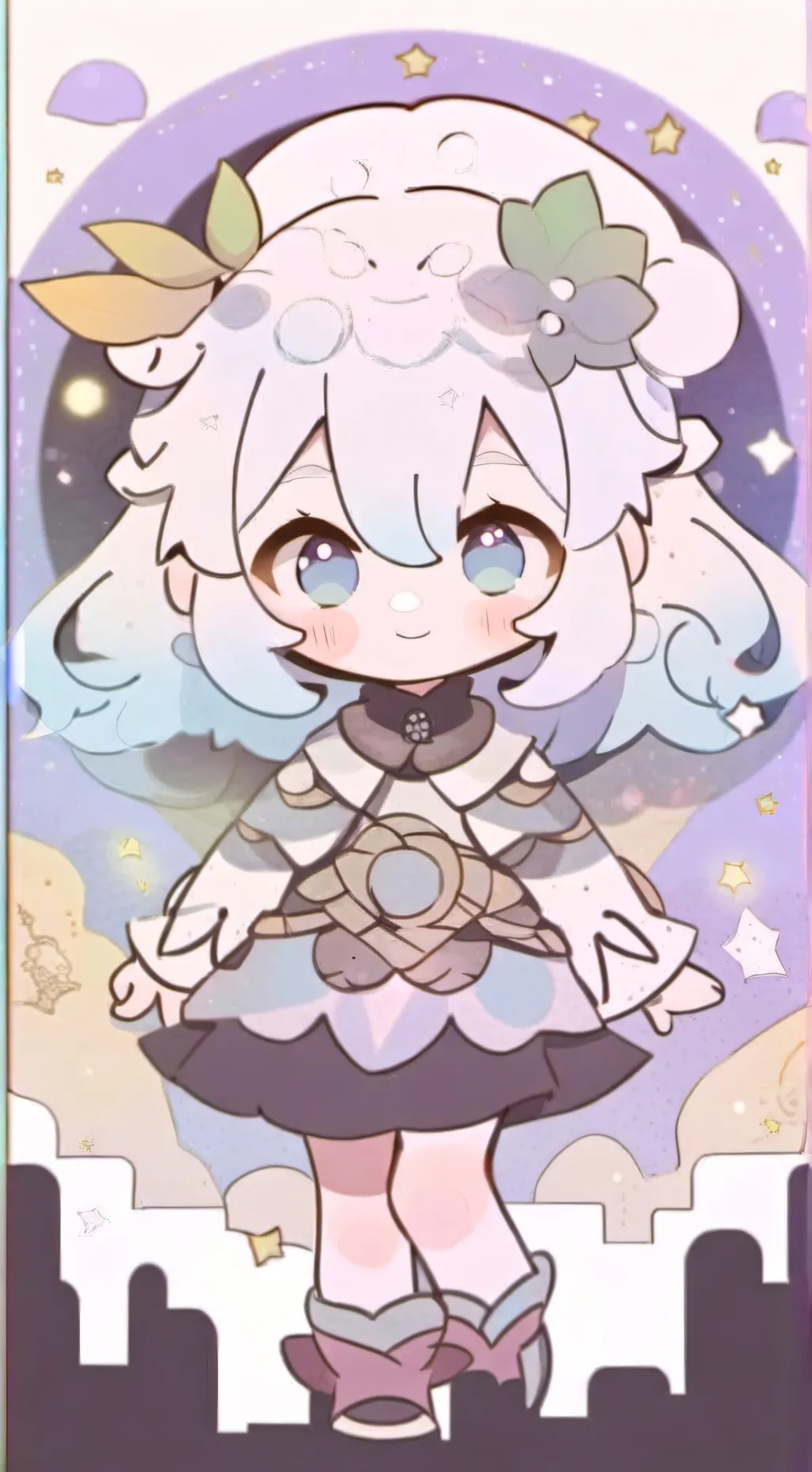 ai character: irmã bebe background