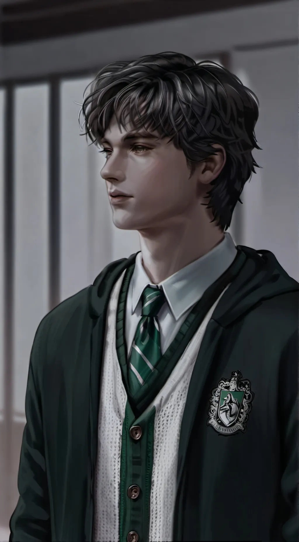 ai character: Theodore Nott  background