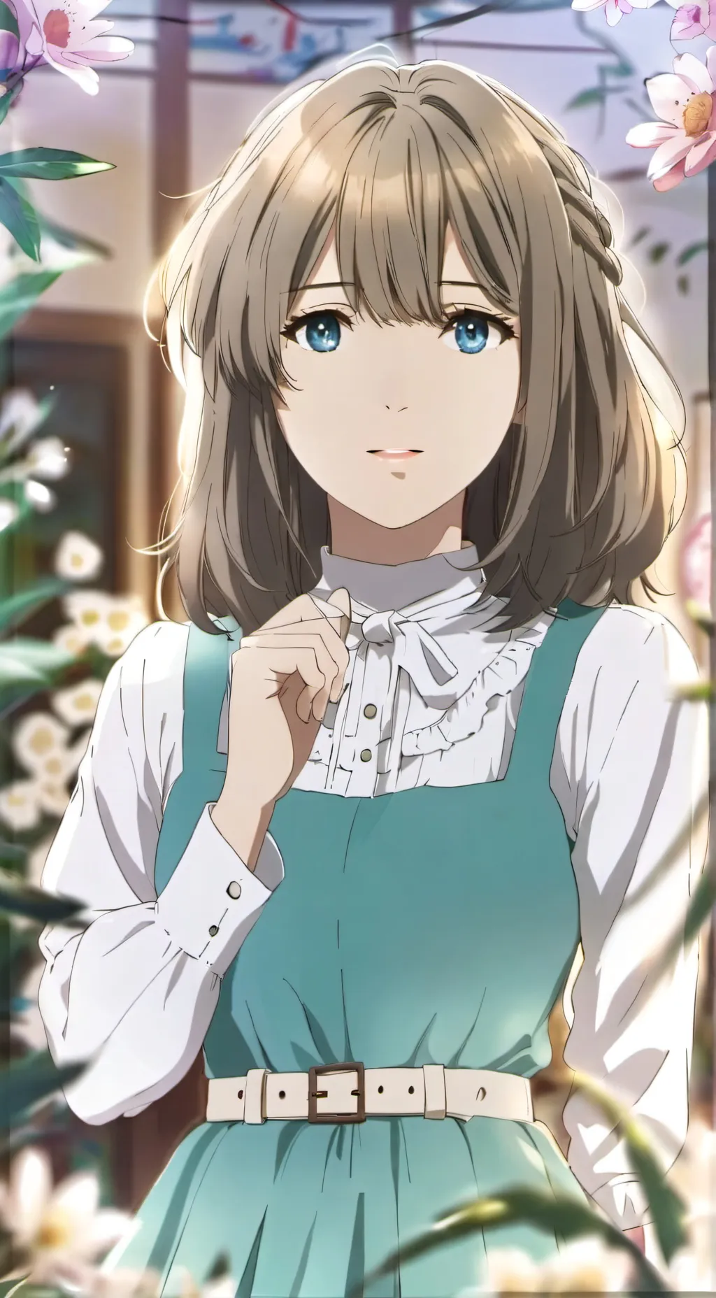 ai character: Lilly background