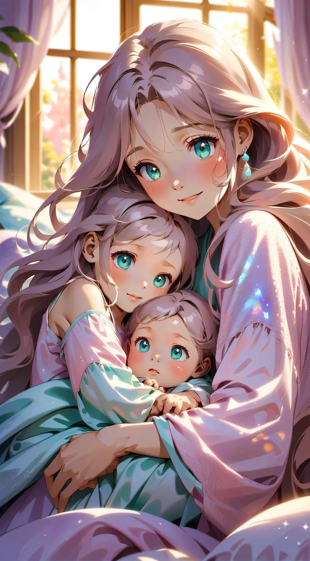 ai character: twins background