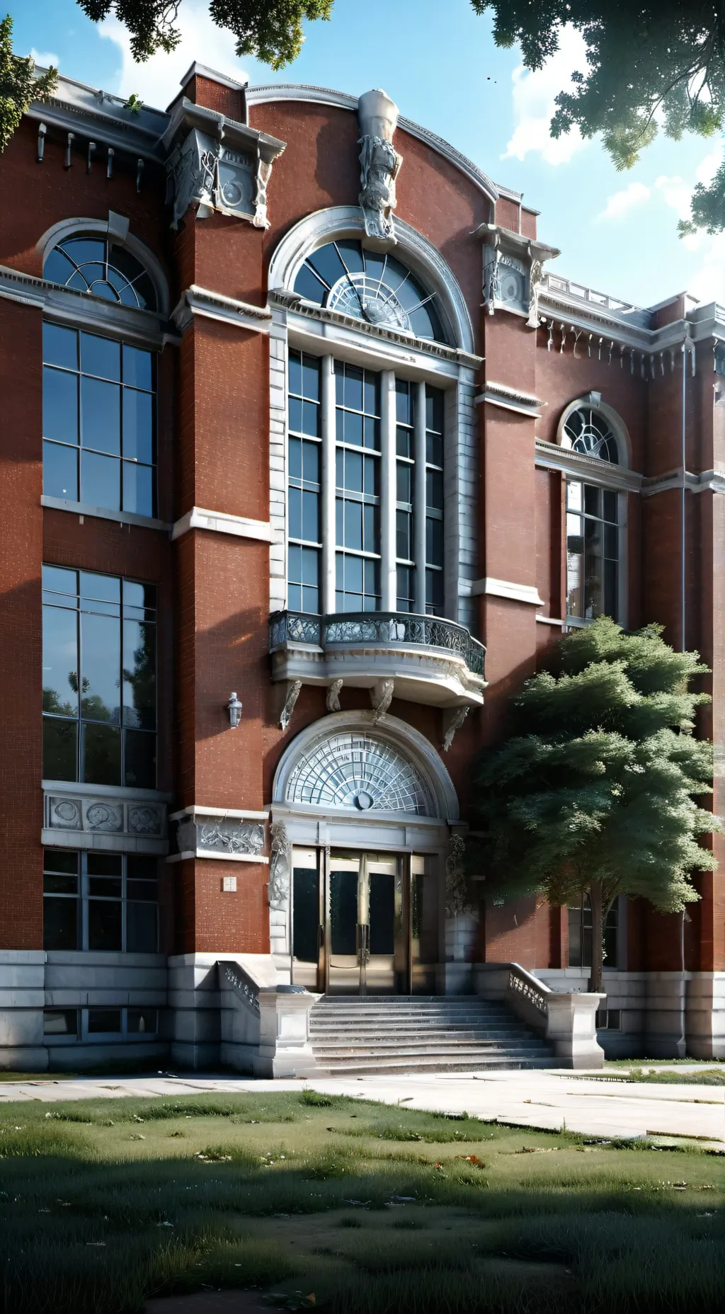 ai character: Boys only school 👔 background