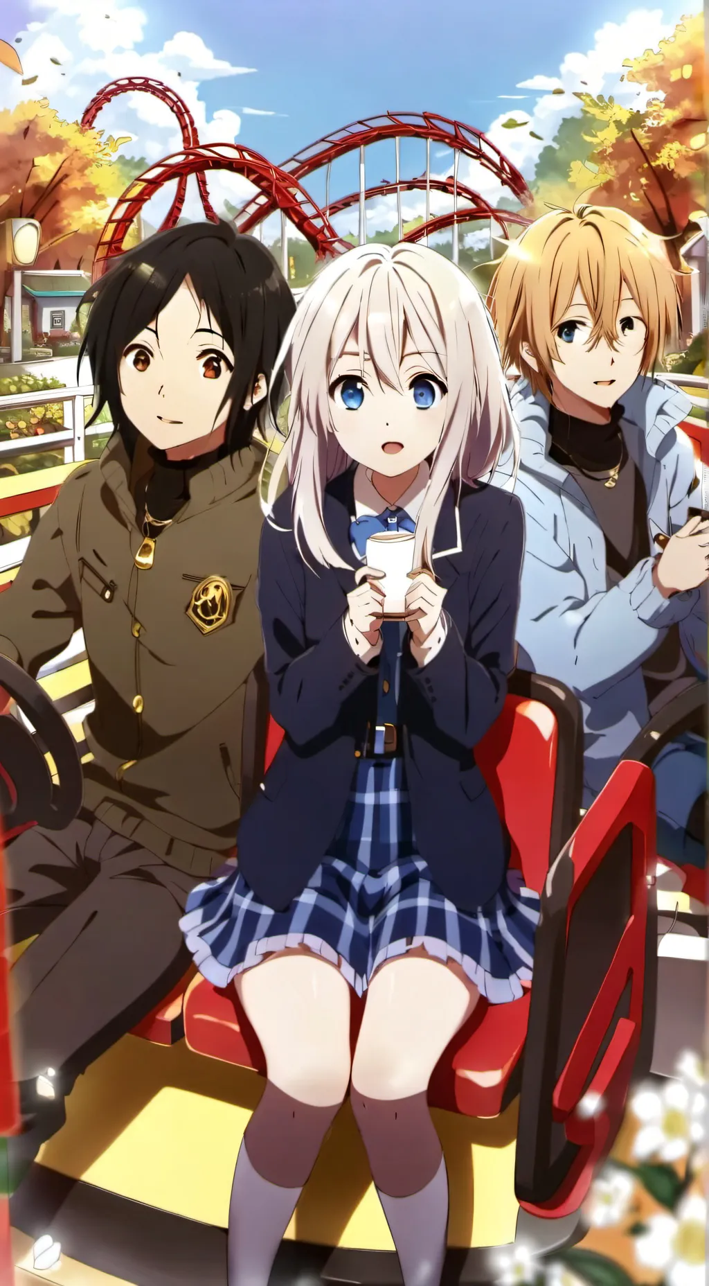 ai character: Theme park background