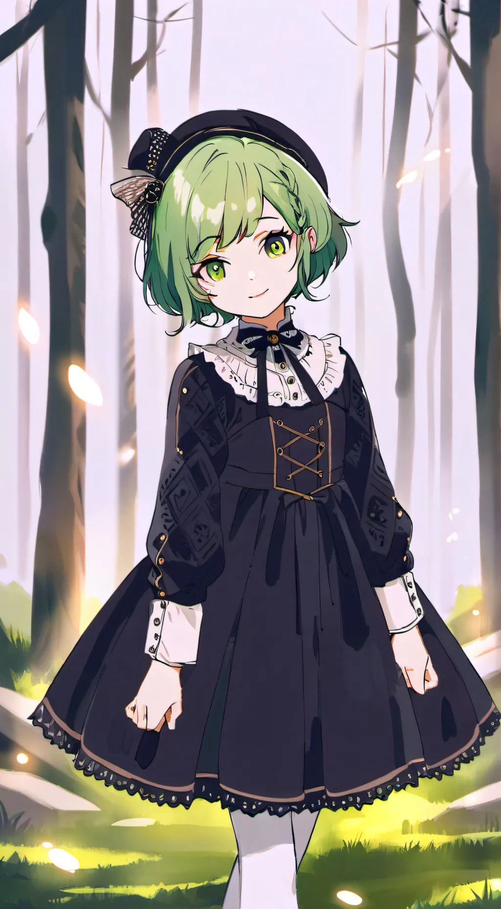 ai character: lona background