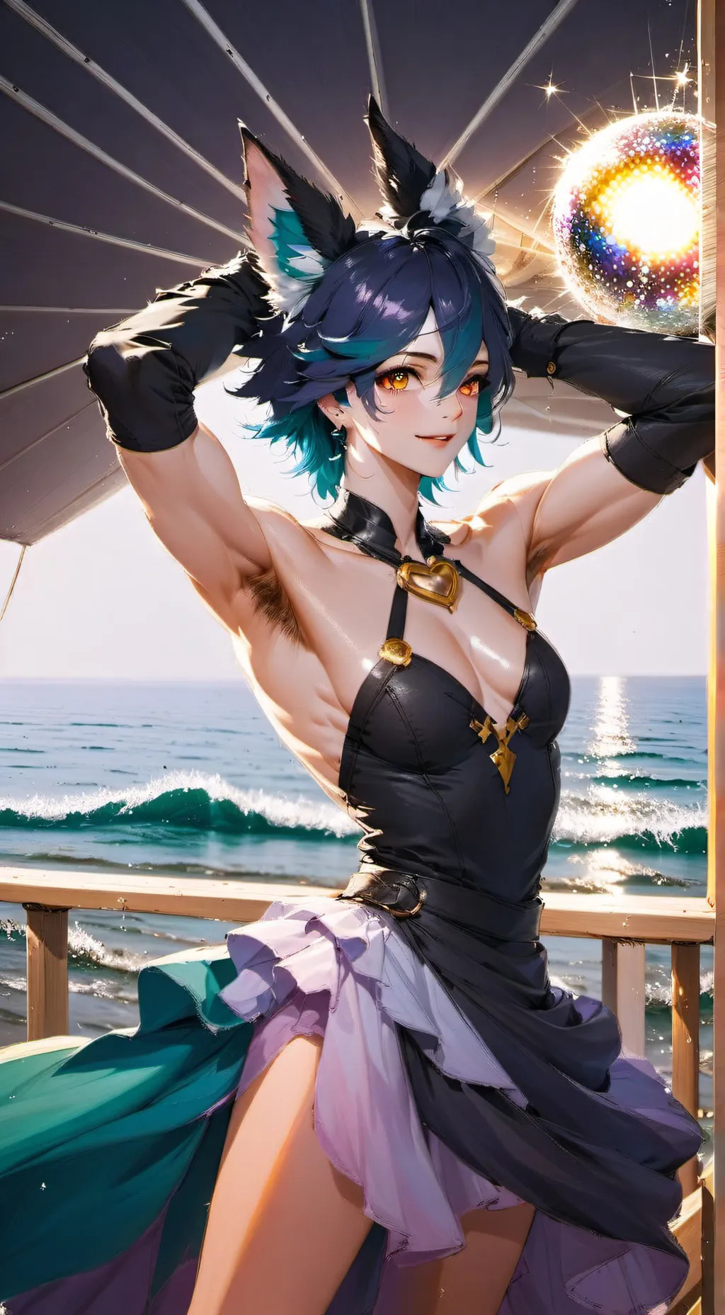 ai character: Queenie background