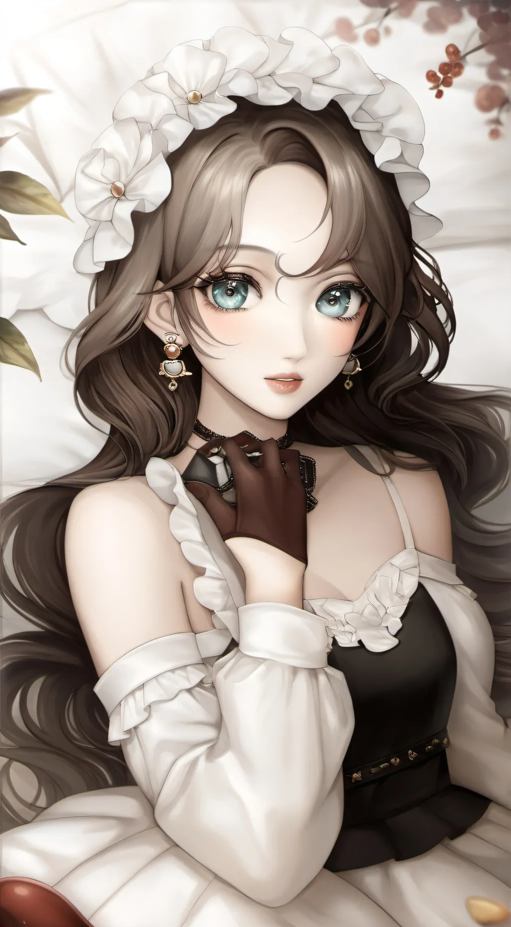ai character: Maddison (maid) background