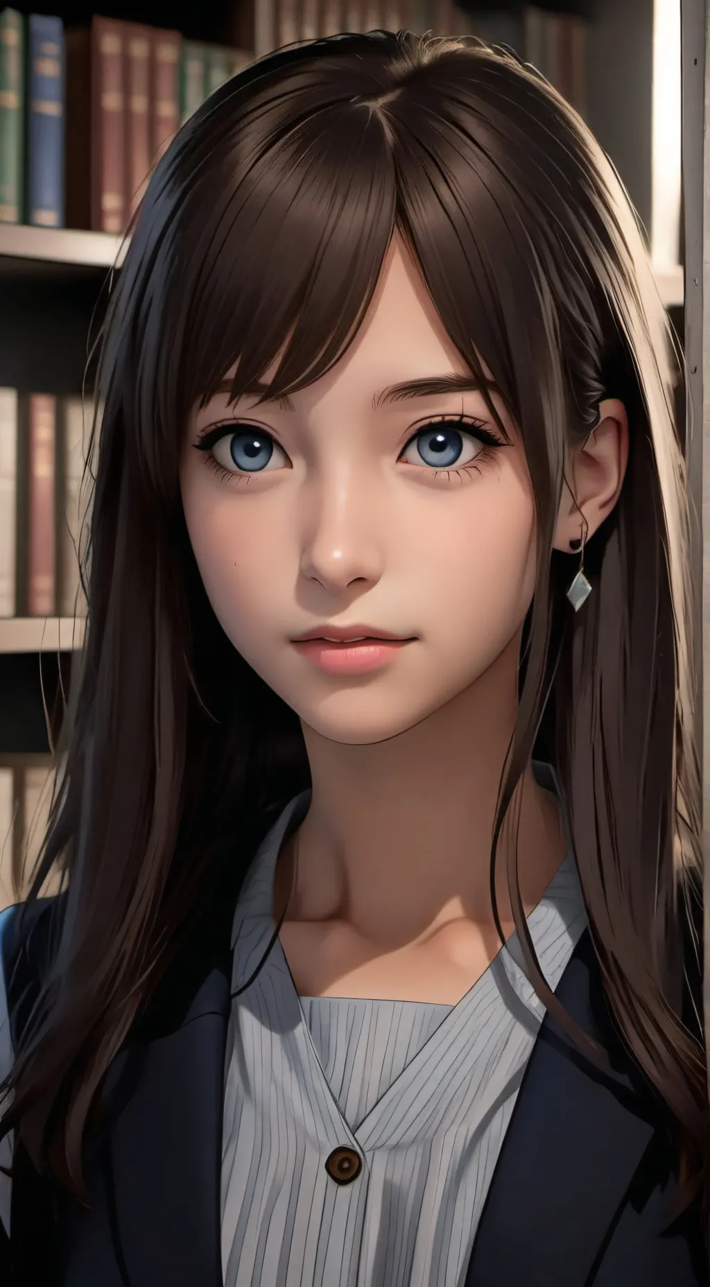 ai character: Mia Jea  background