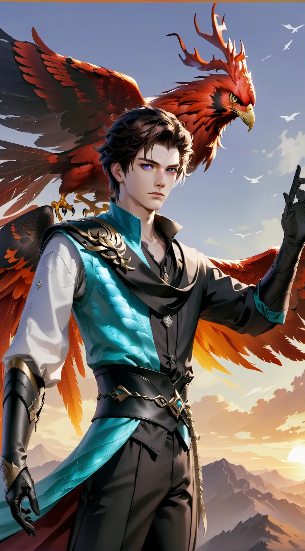 ai character: Jano Mount Vernon  background