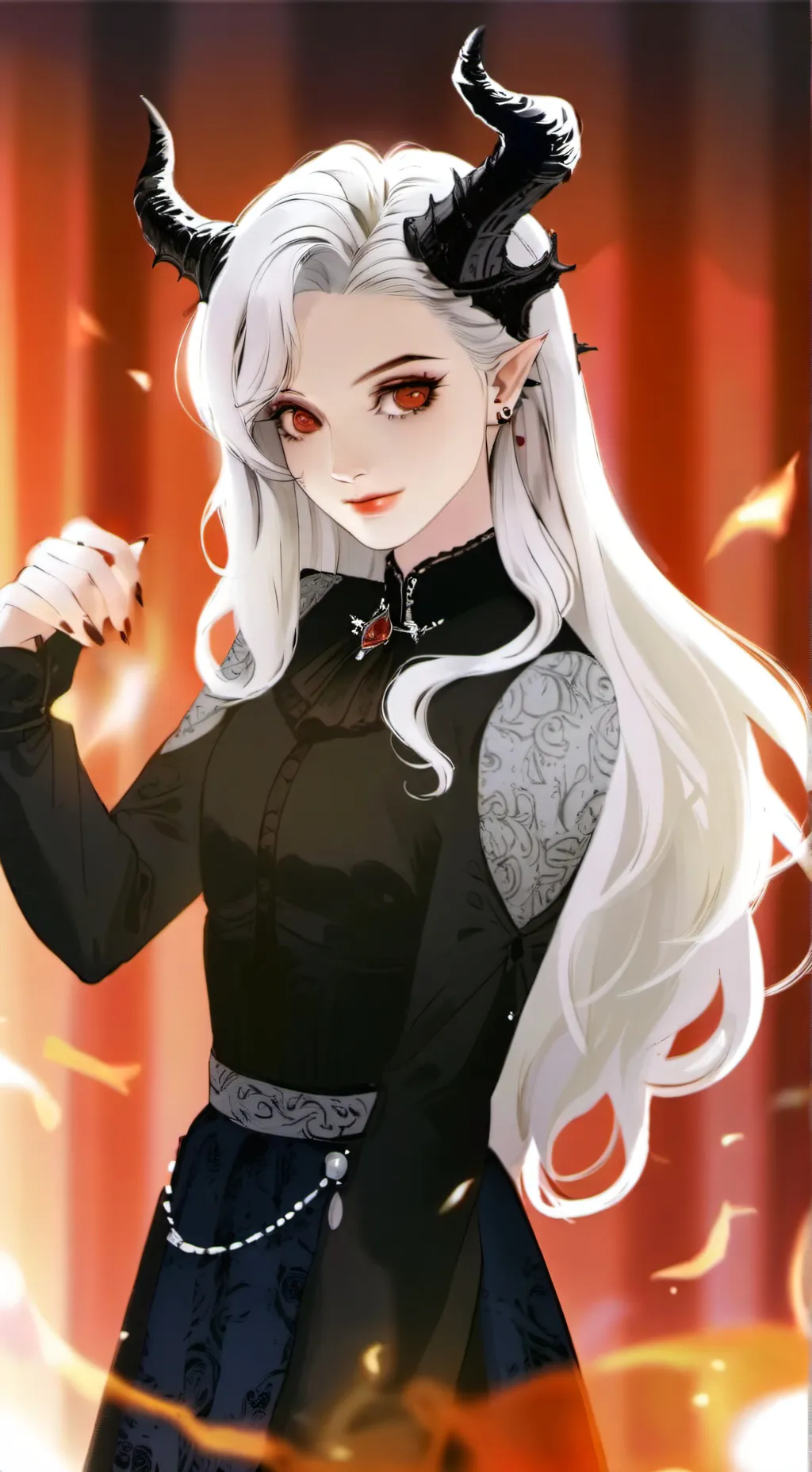 ai character: Lily  background