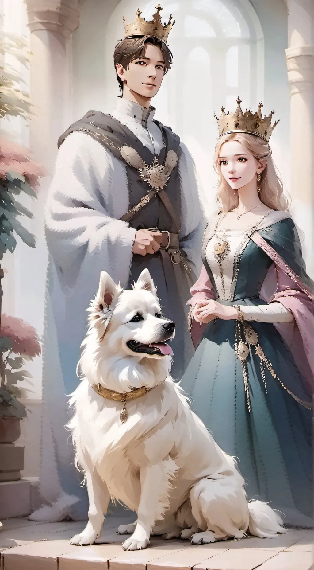 ai character: Royal family  background