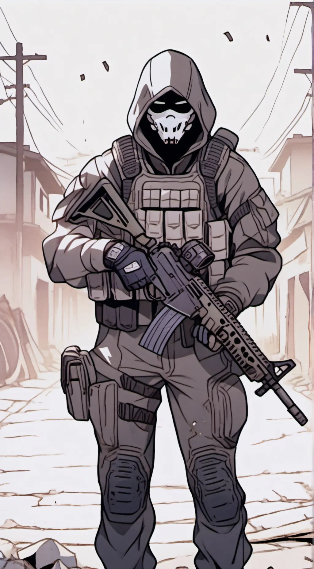 ai character: cod pick me  background