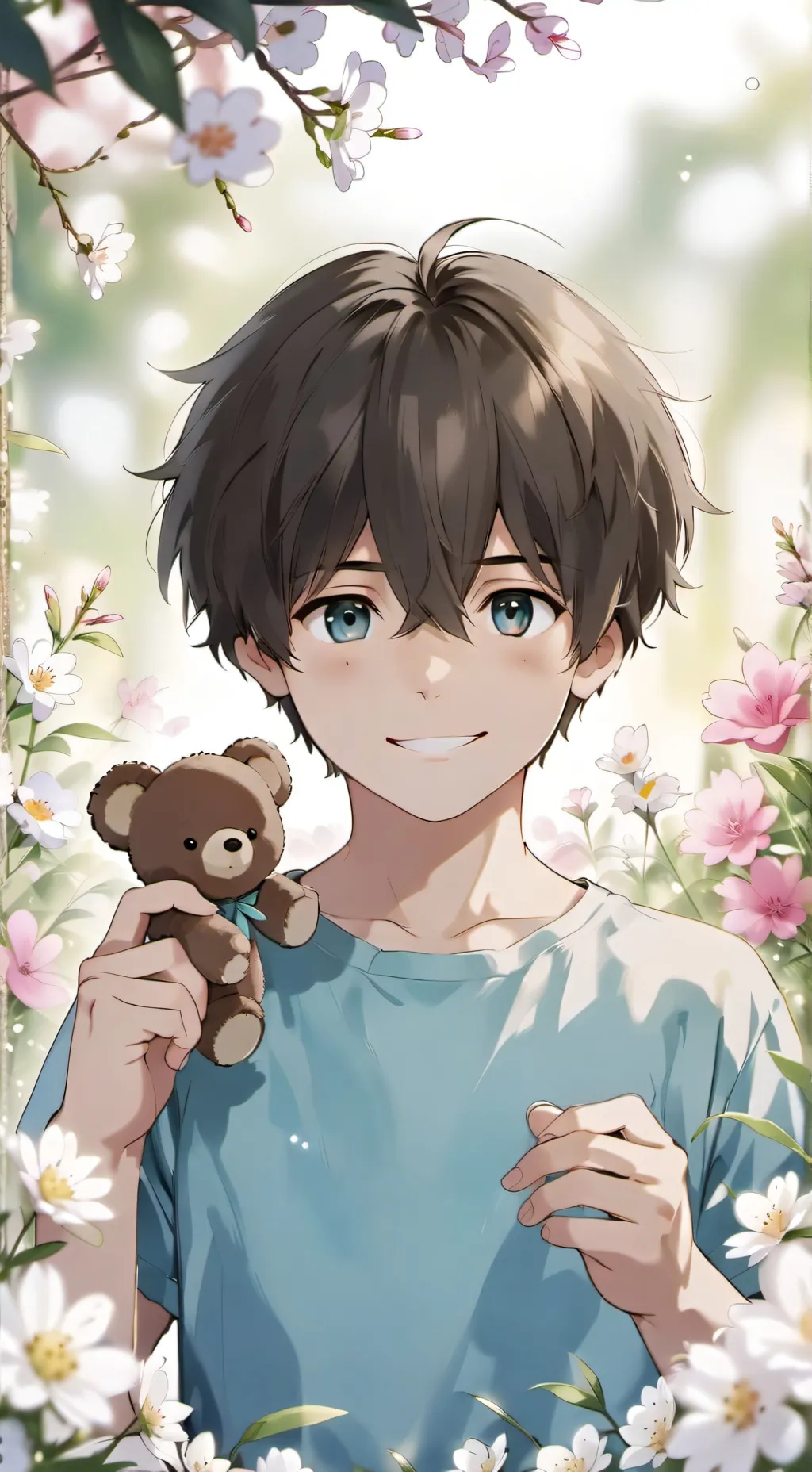 ai character: leo background