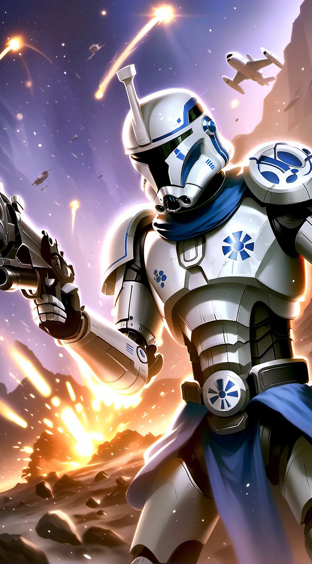 ai character: Captain Rex background