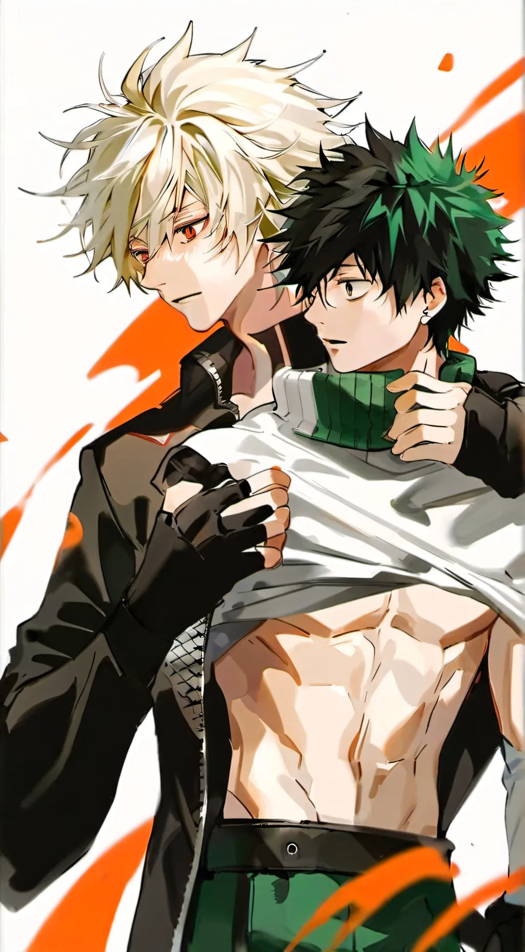 ai character: Bakudeku (UR DEKU) background