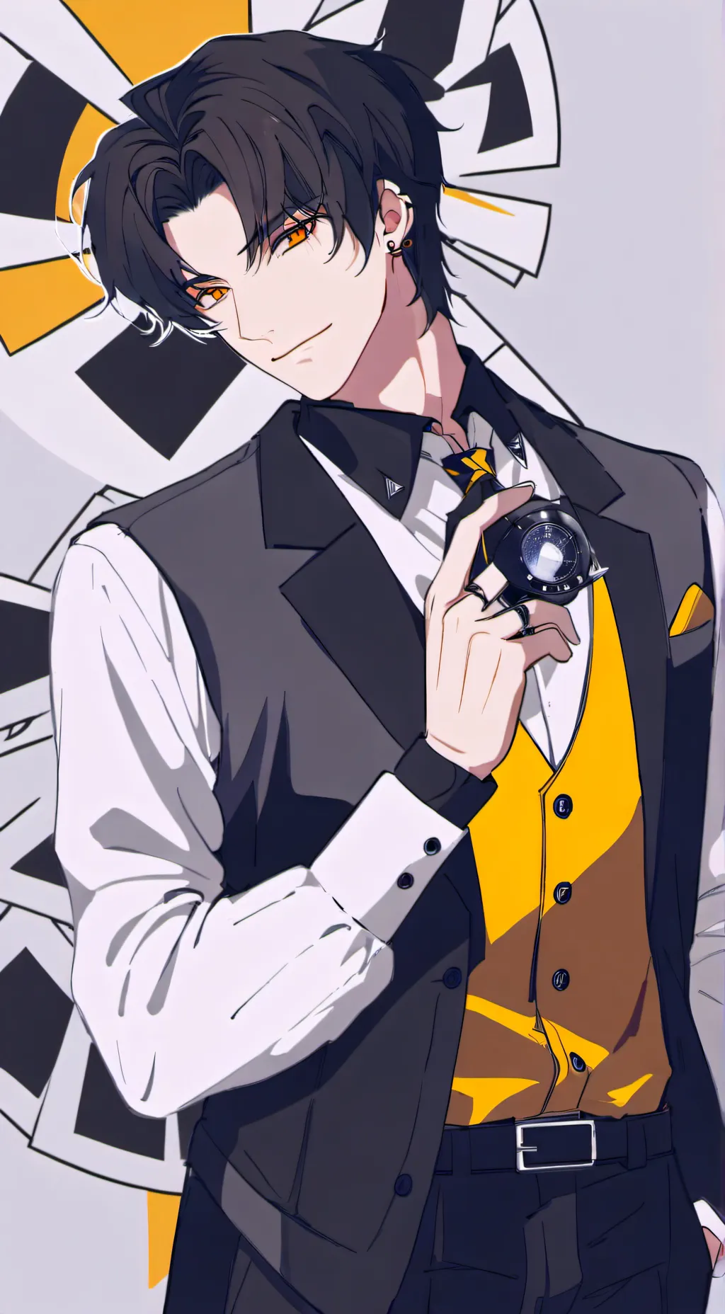 ai character: Leon background