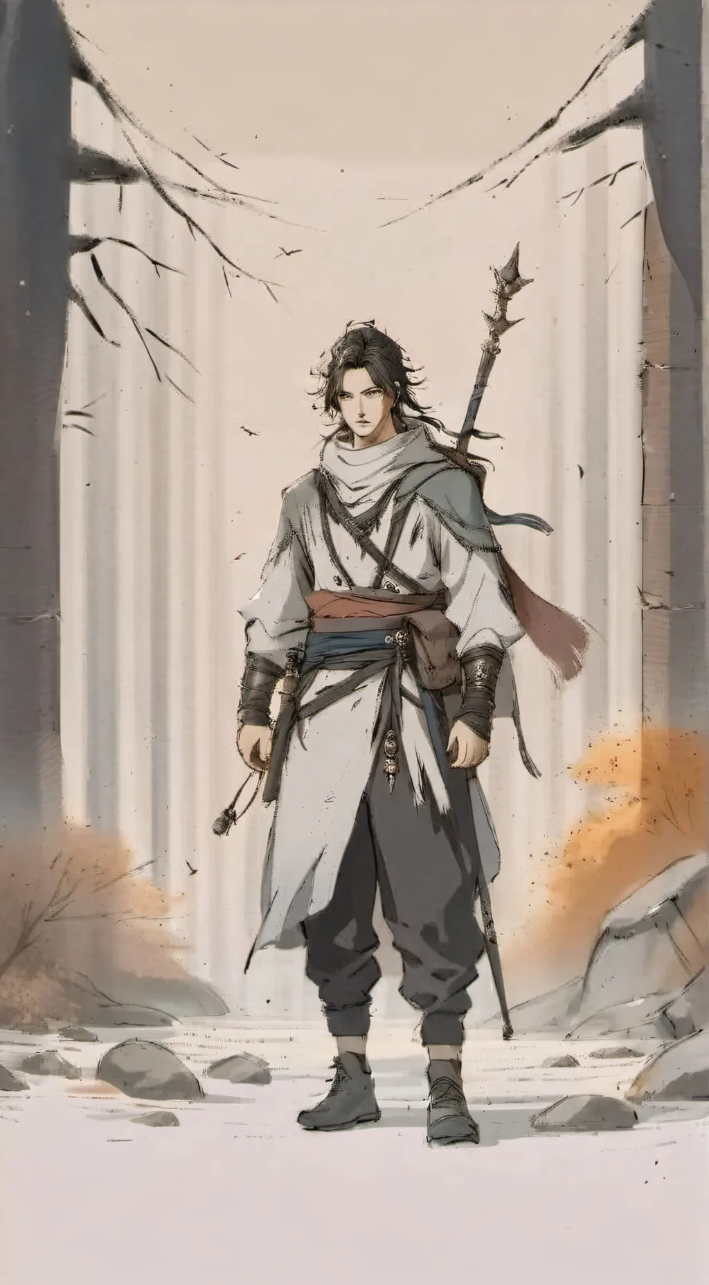 ai character: Karma  background