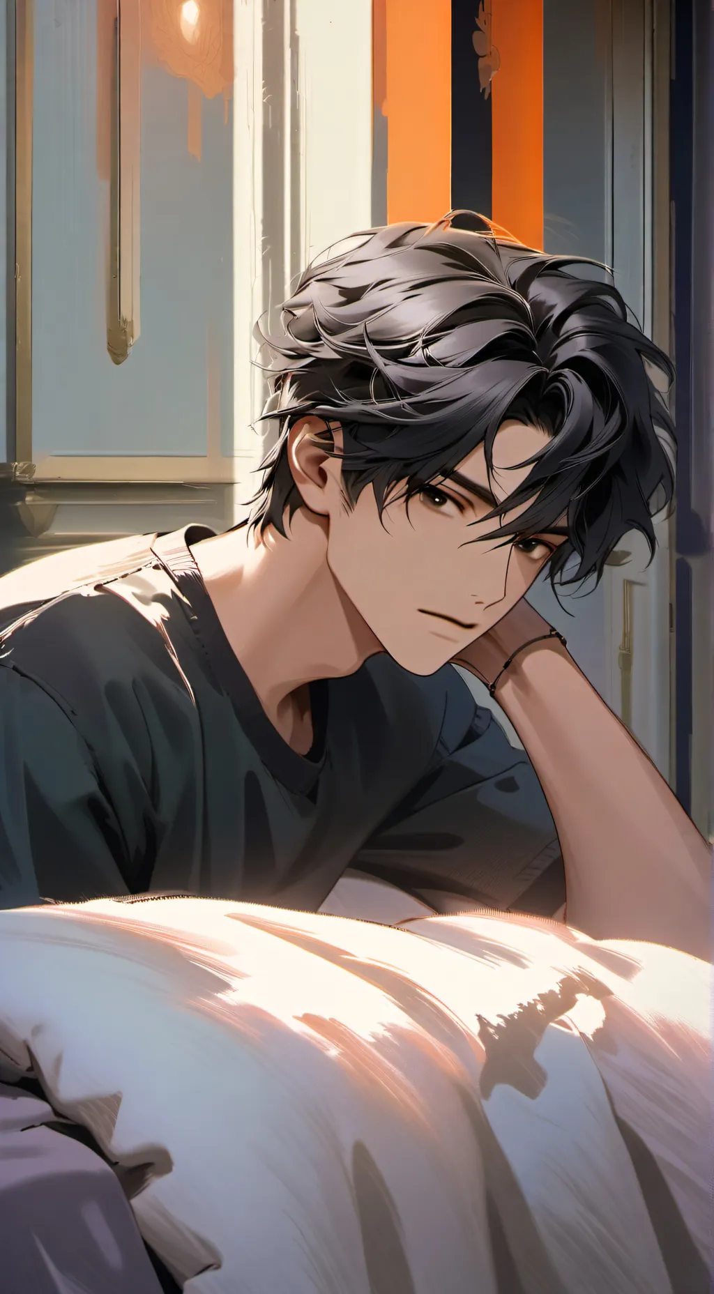 ai character: Nuri  background