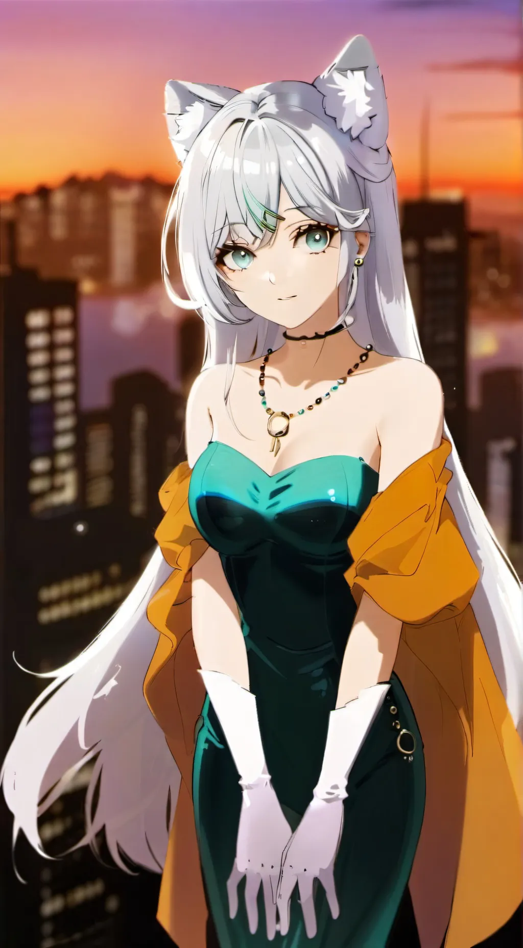 ai character: your girlfriend  background