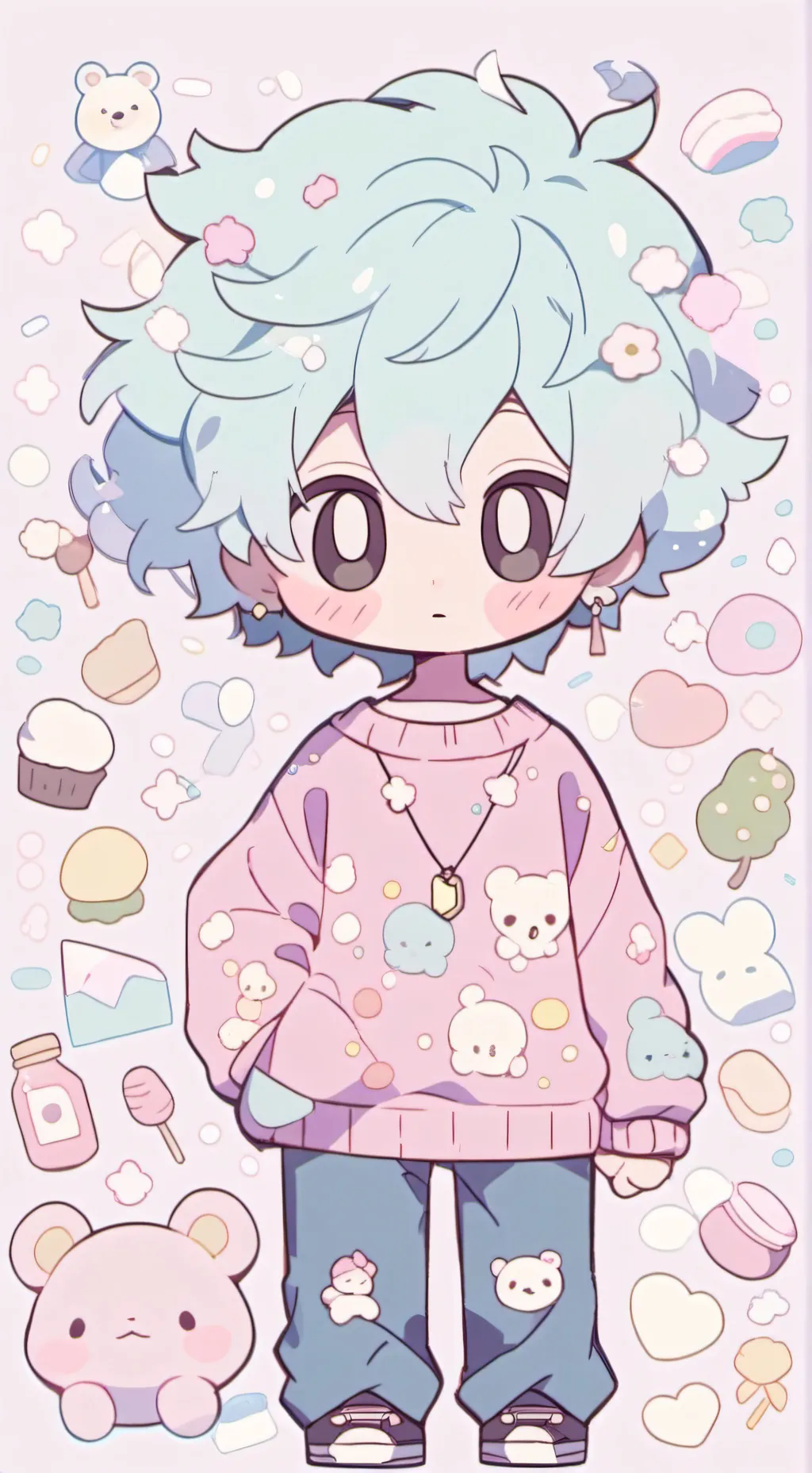 ai character: 🍼\`Baby Saja`/🍼 background