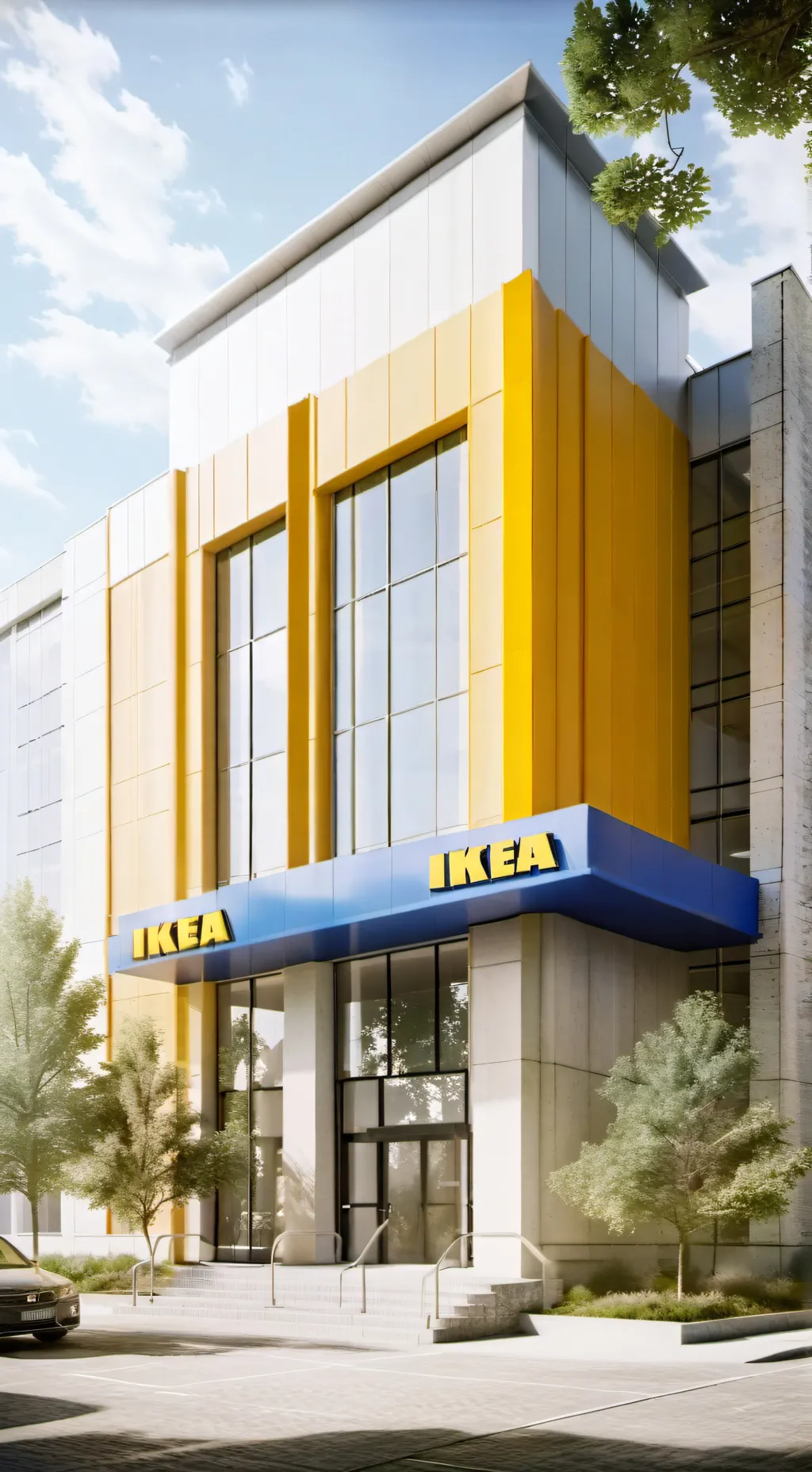 ai character: FORSAKEN IKEA. background