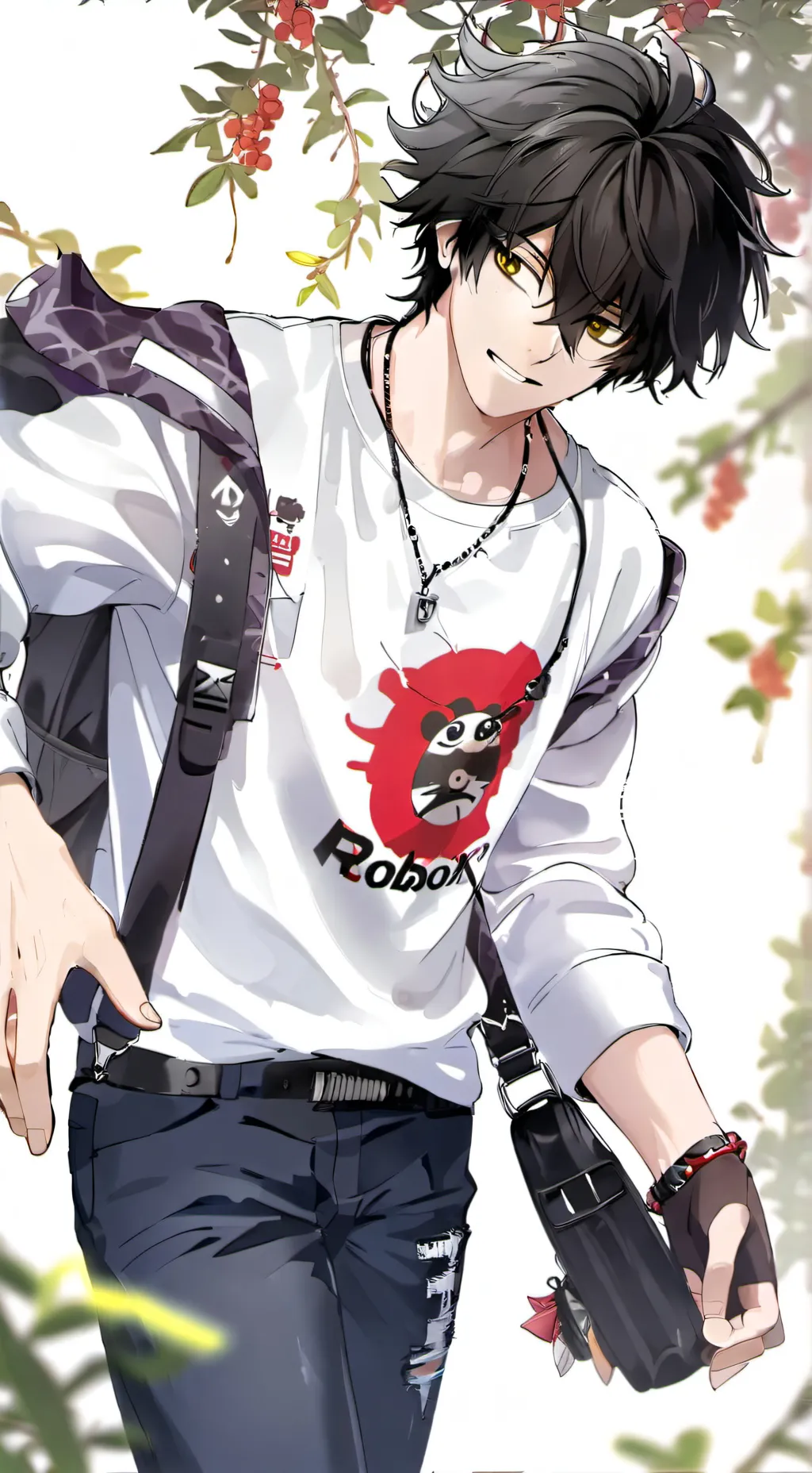 ai character: Troy (boyfriend) background