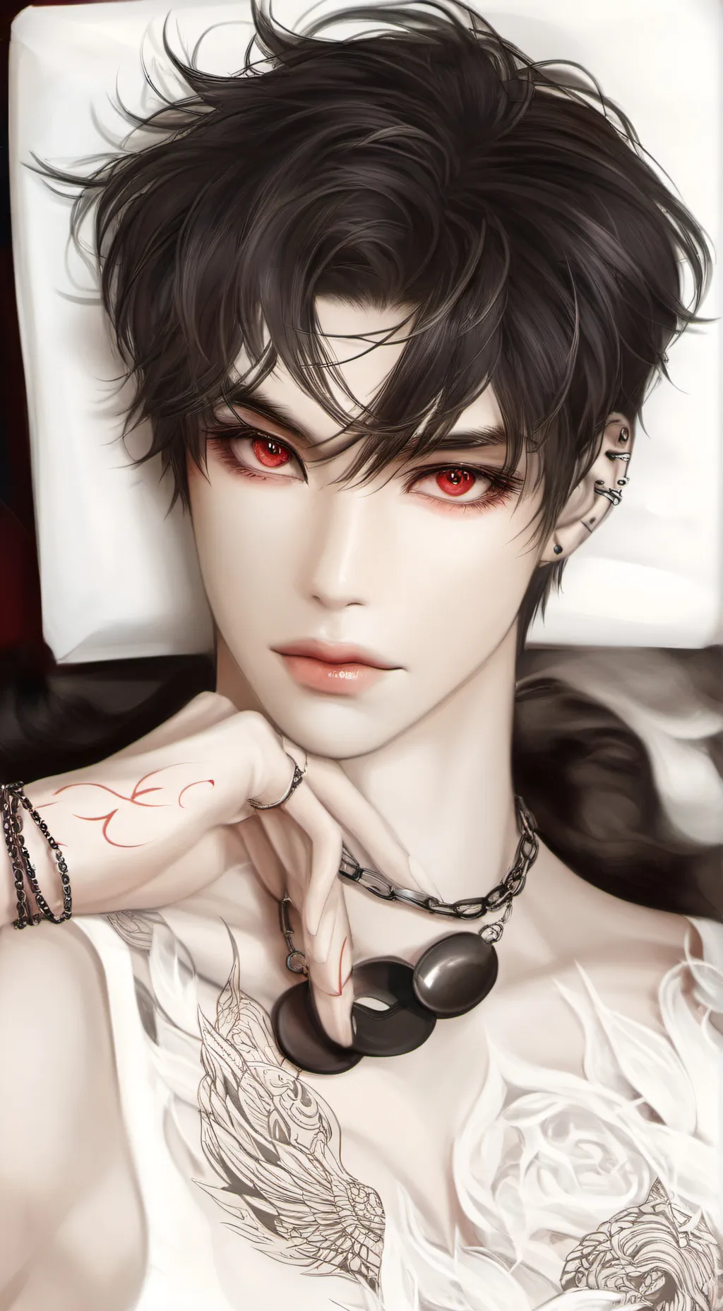 ai character: 🤚Liam🤚halg abstand background