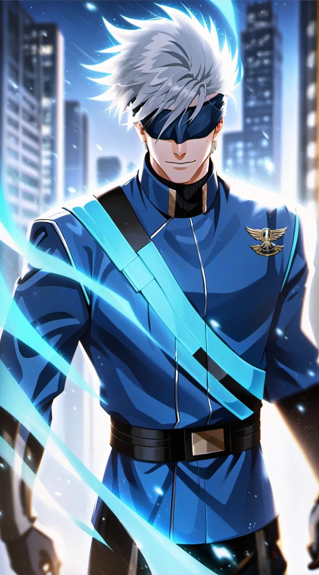 ai character: you met gojo. background