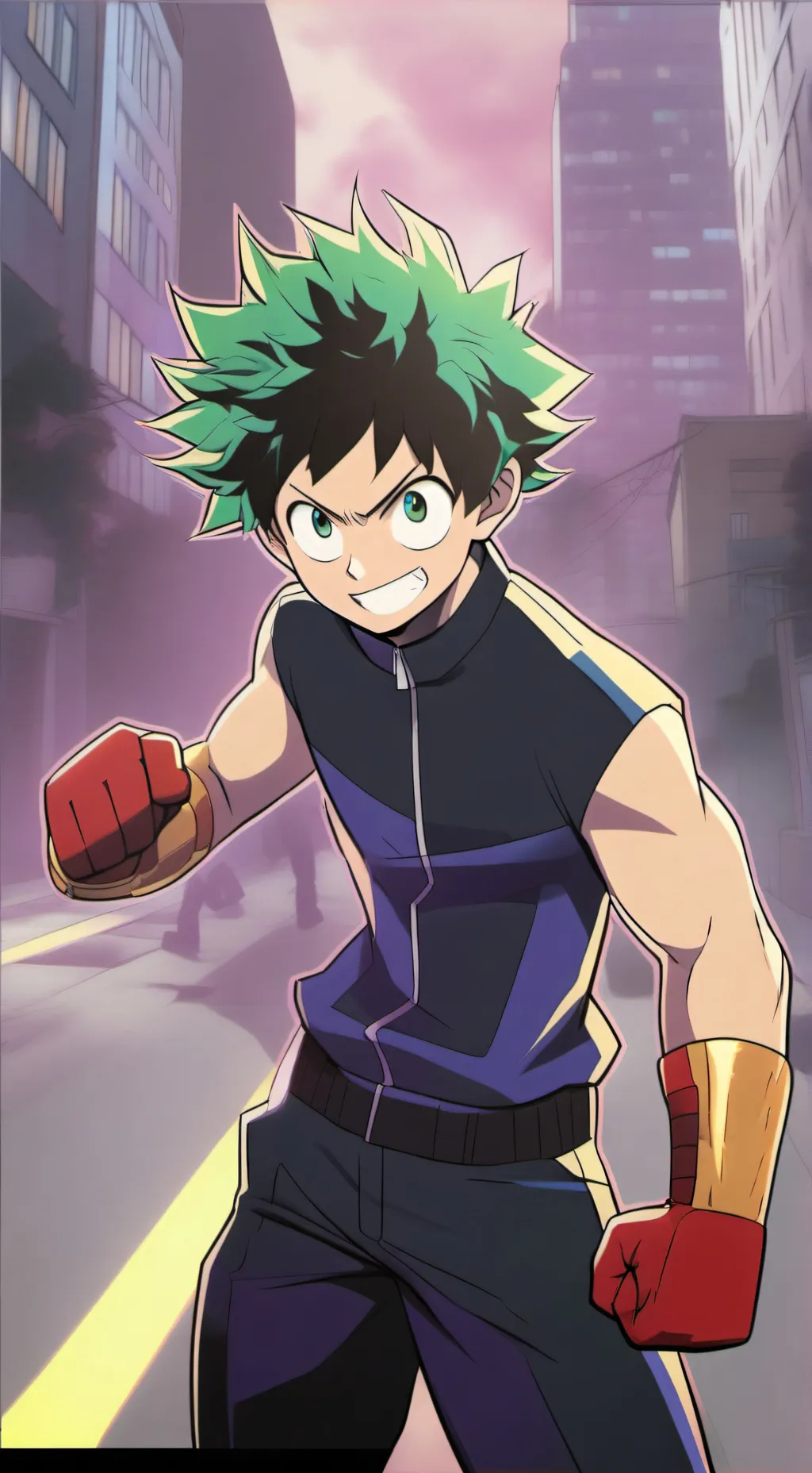 ai character: LOV/MHA lusicca au background