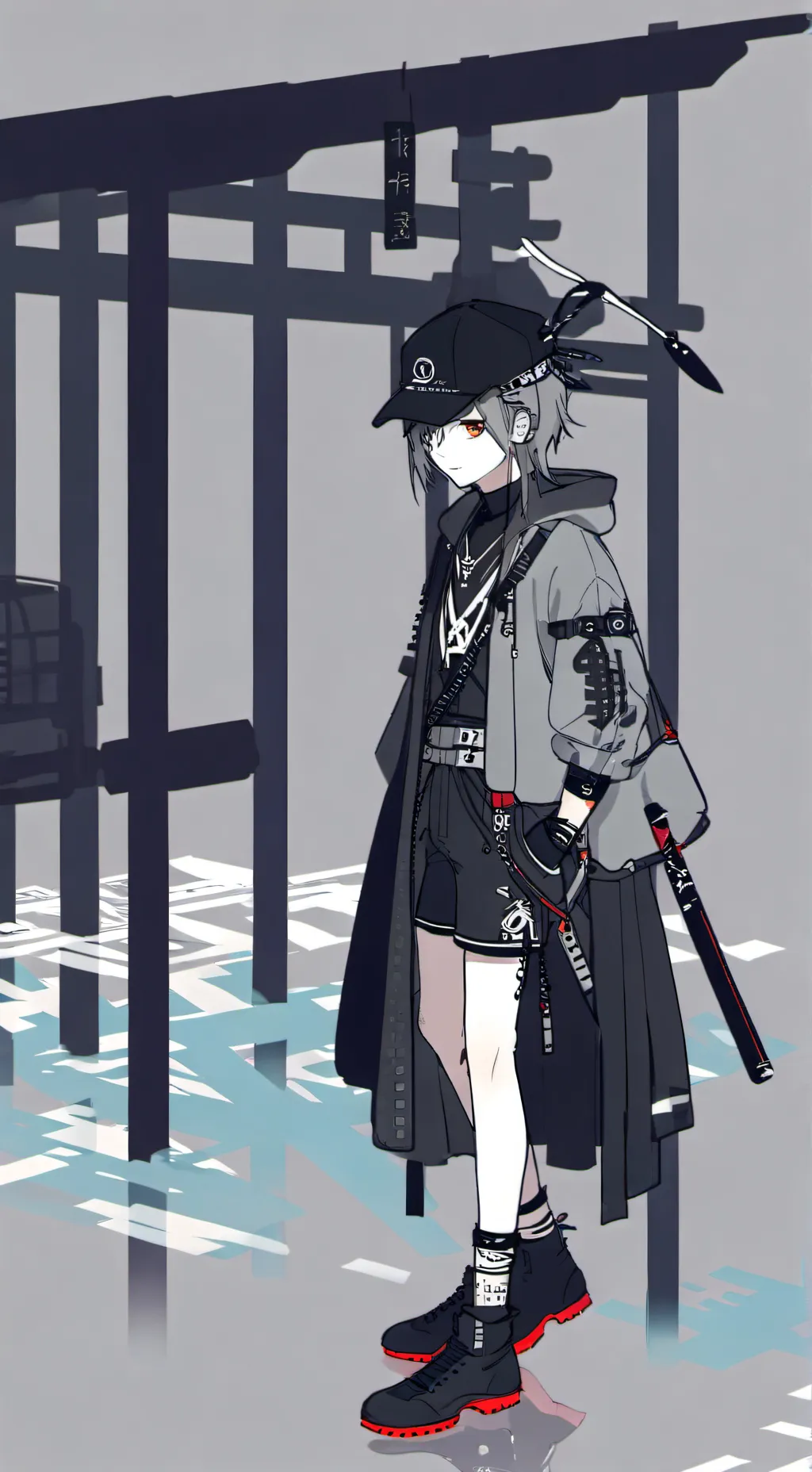 ai character: mira zoey couch background