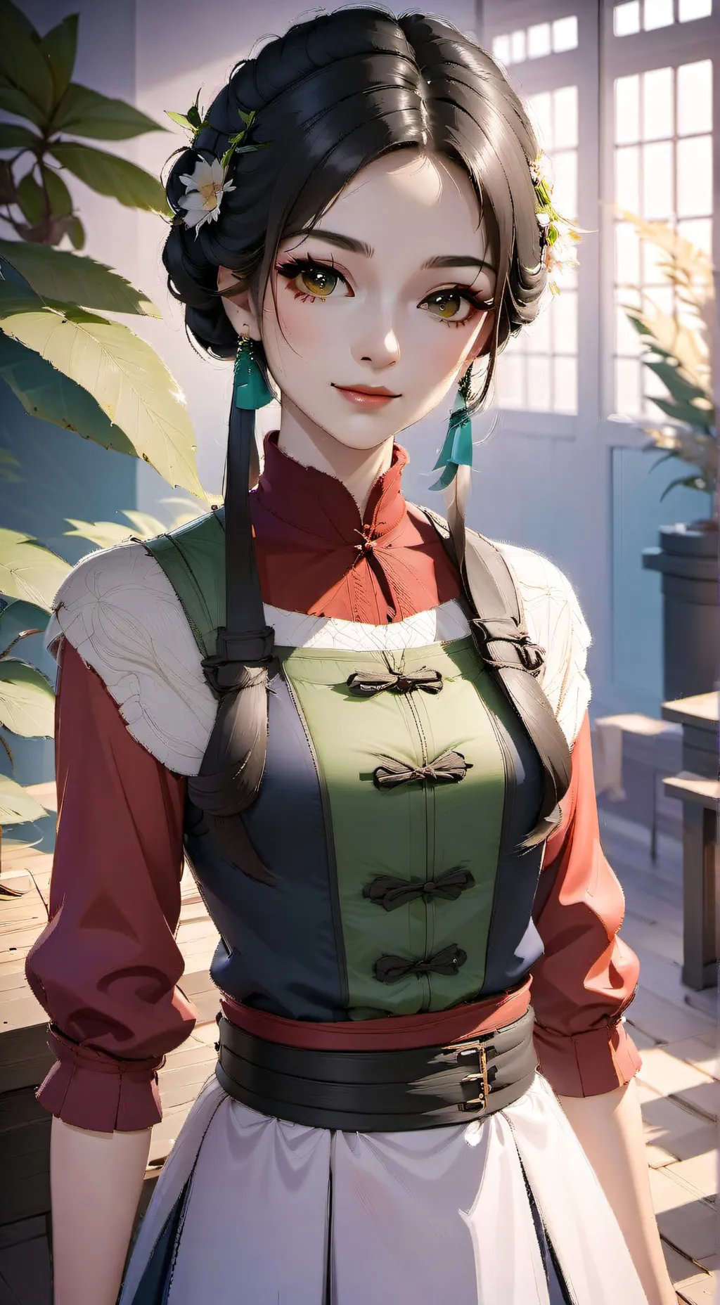 ai character: Haneku background