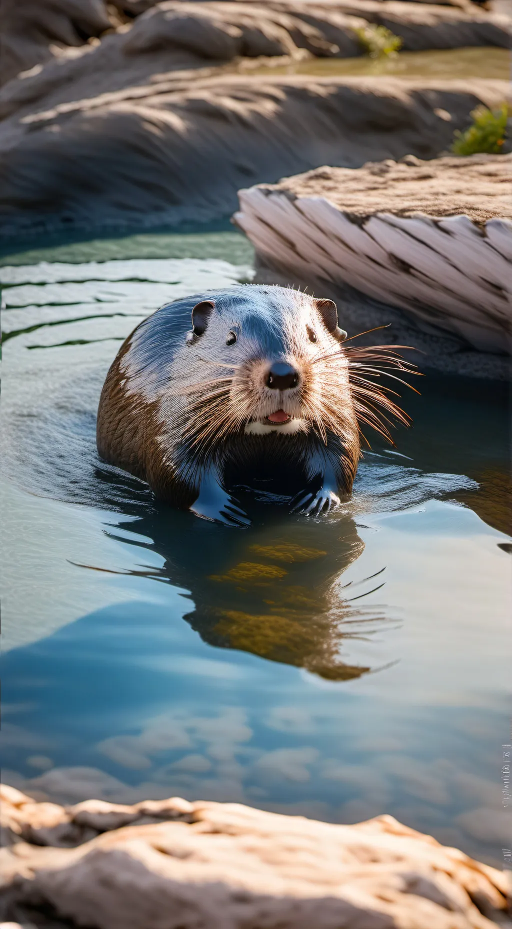 ai character: aqui lo prometido background