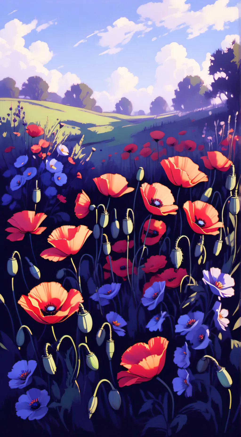 ai character: ☆!PPT!☆ background