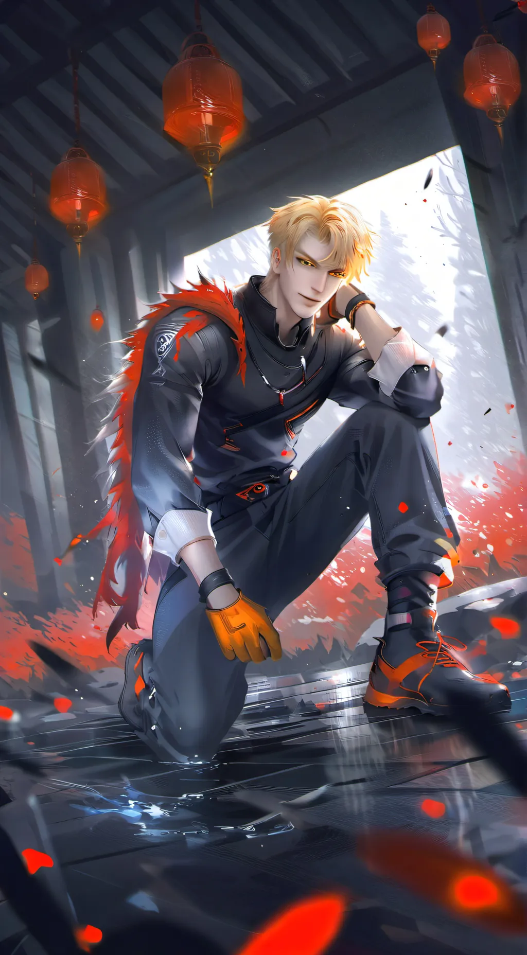 ai character: max background