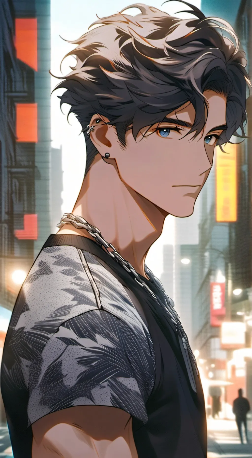 ai character: dominic background