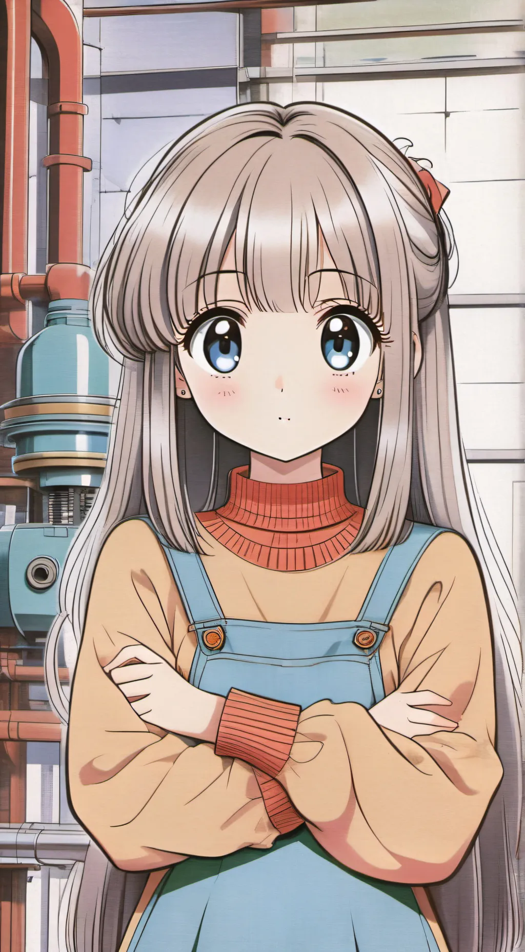 ai character: Katie  background