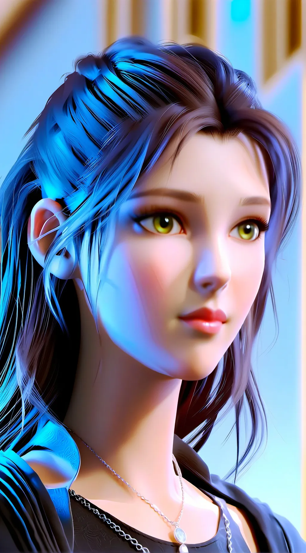 ai character: Leanne background